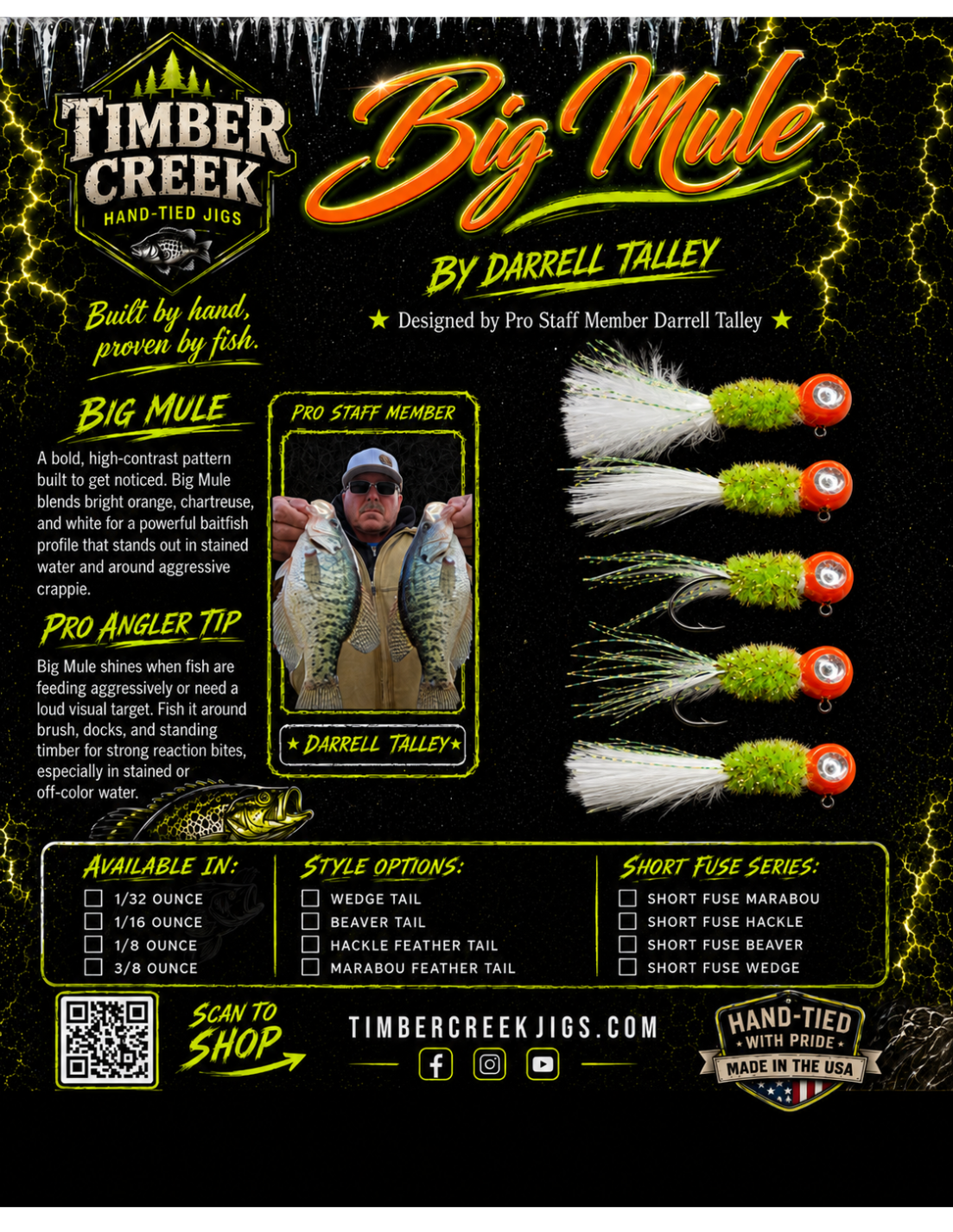 Big mule by pro staff member Darrell Talley
