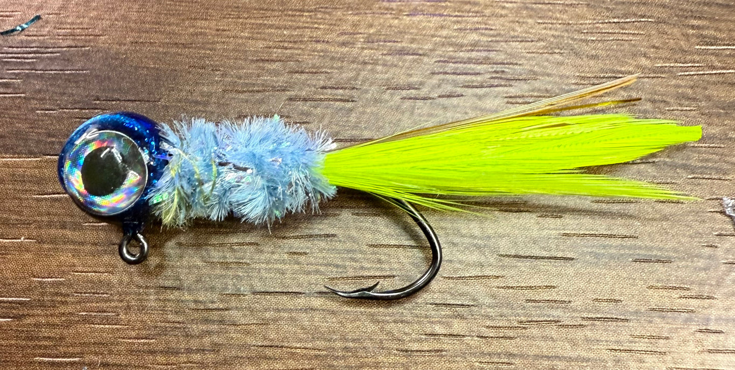 Blue lightning