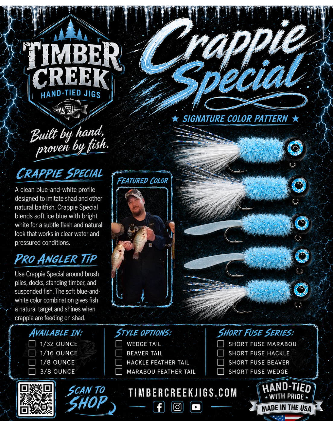 Crappie special by pro staff member Mike Hieronymus