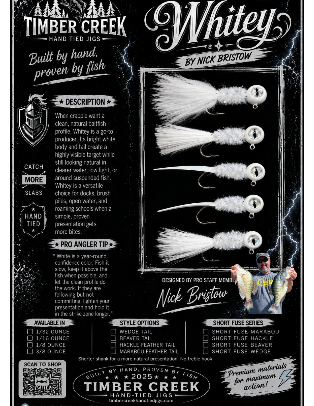 Whitey by pro staff member Nick Bristow