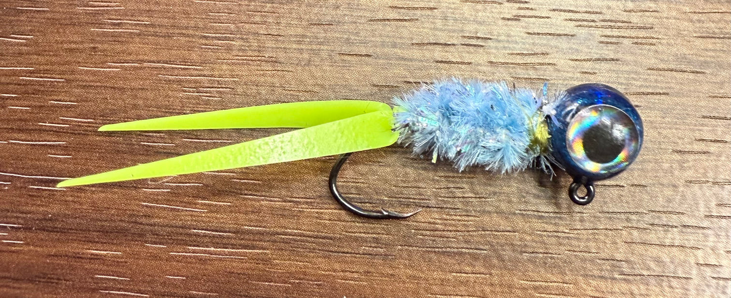 Blue lightning