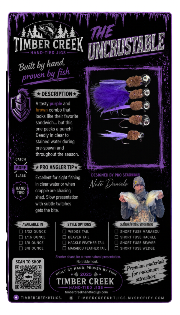 Uncrustable ( lines in & lights out guide service special)