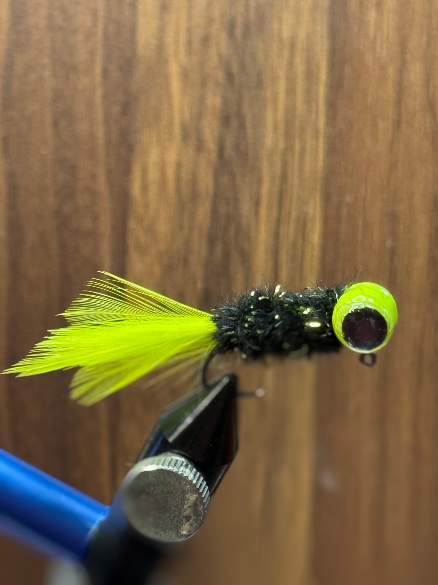 Black chartreuse by a pro staff member Nick Bristow