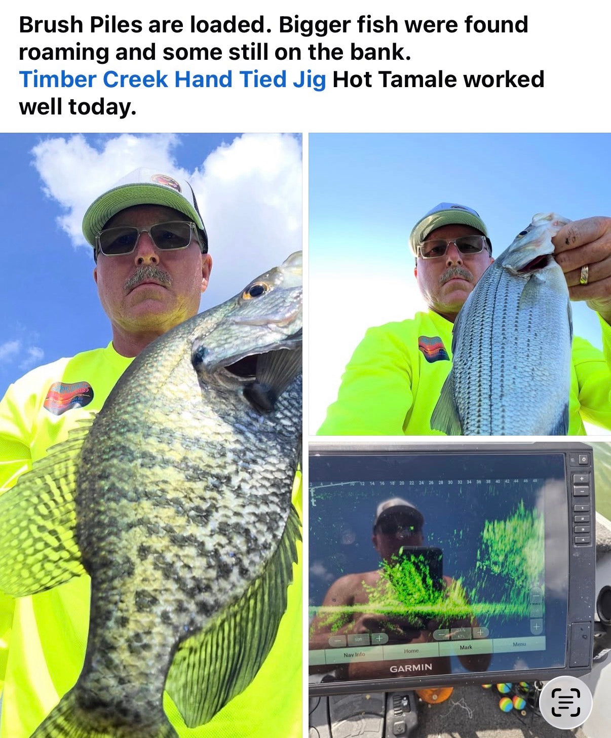 Hot tamale by pro staff member Darrell Talley