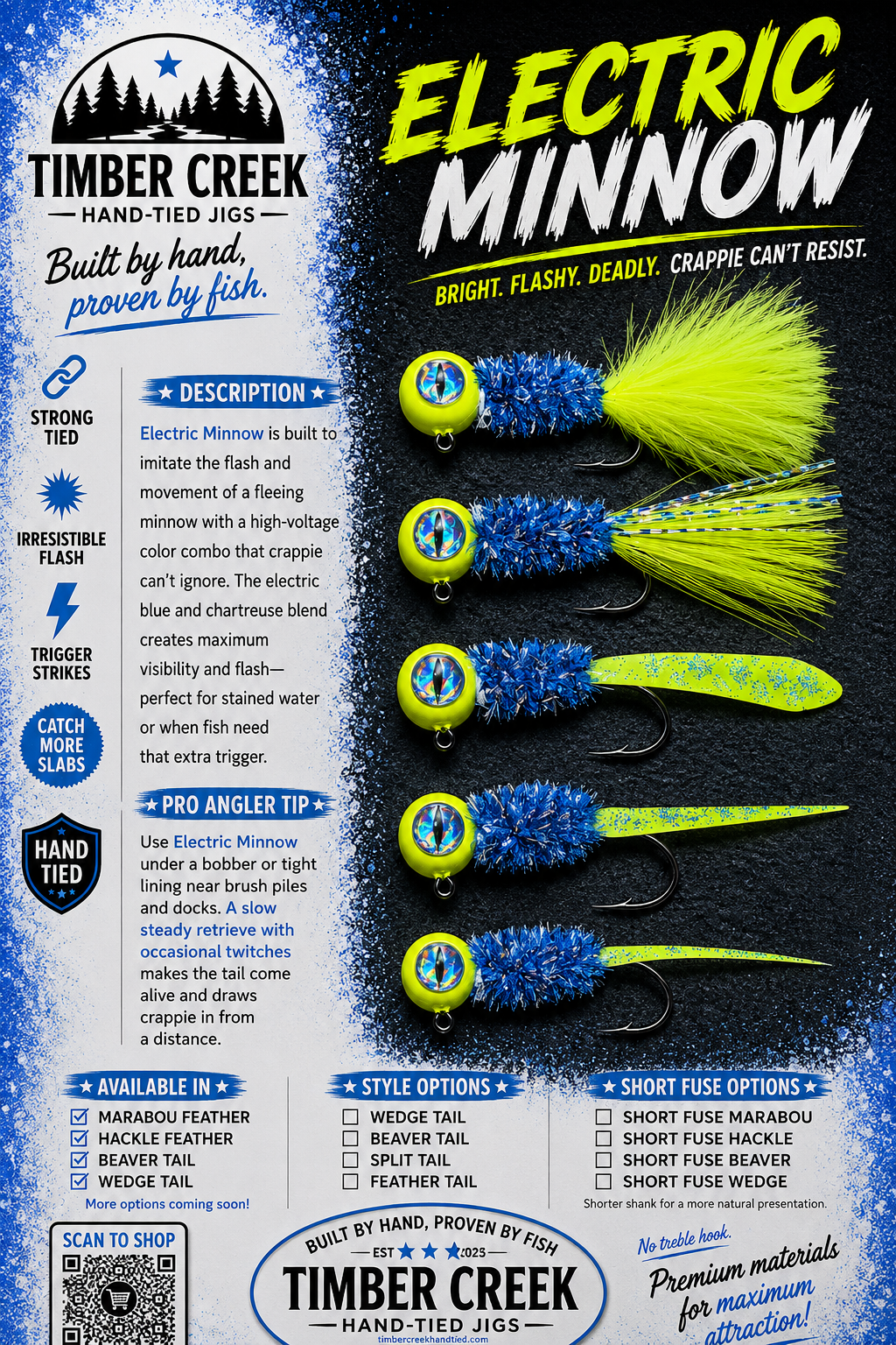 Electric minnow
