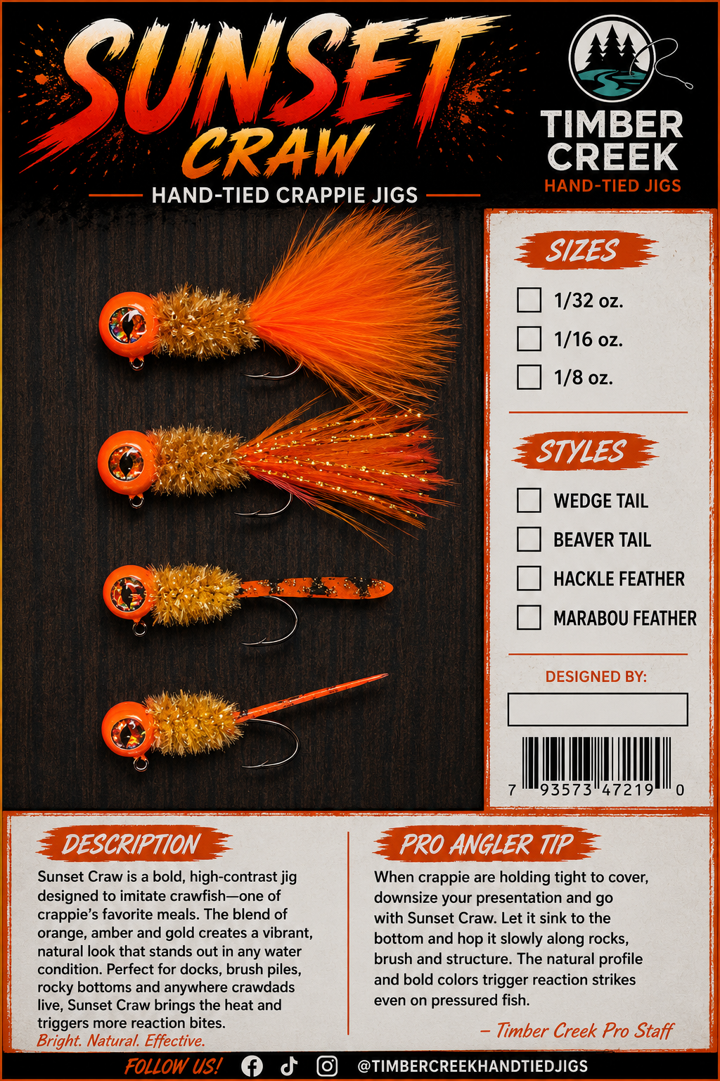 Sunset craw