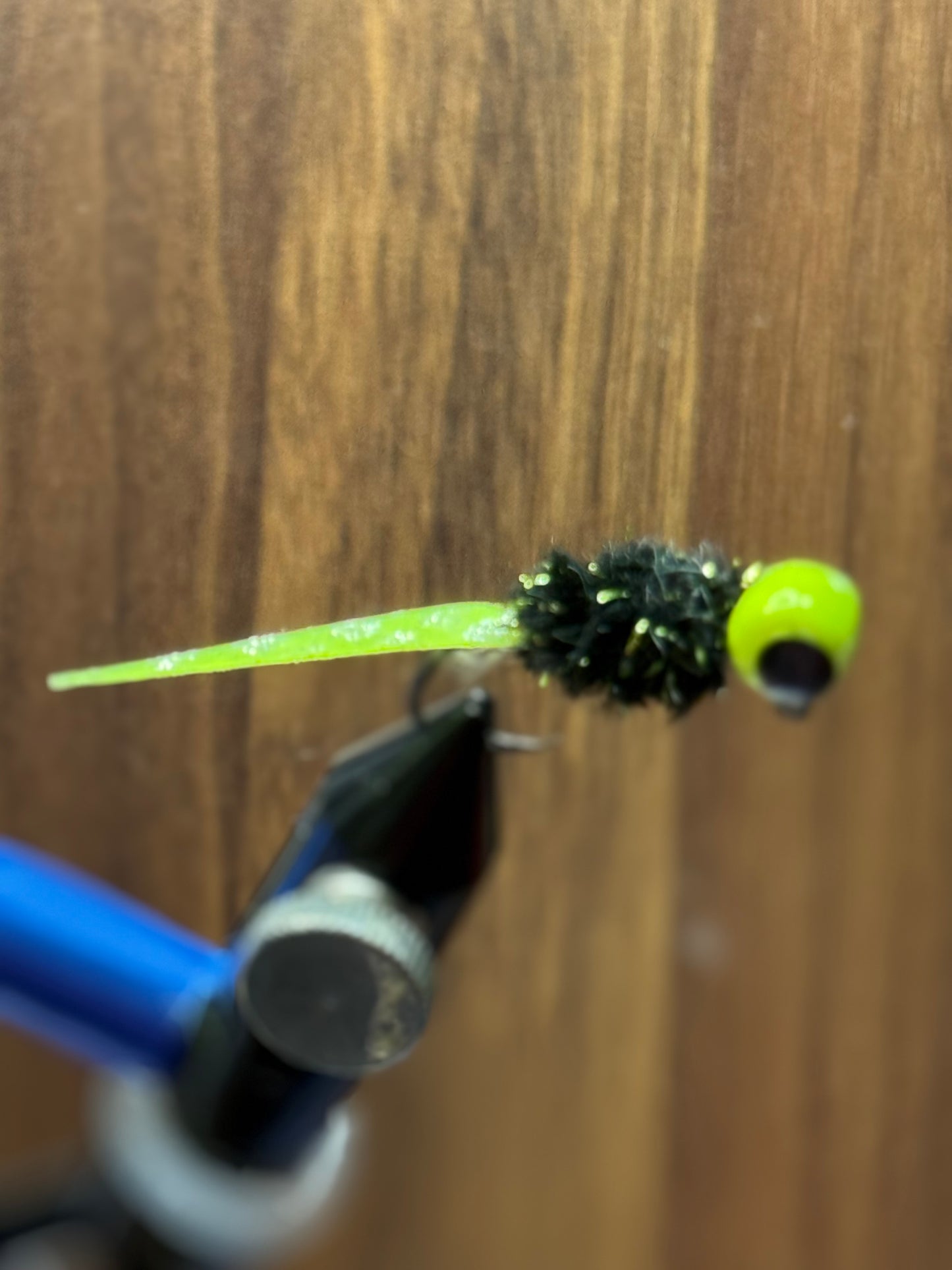 Black chartreuse by a pro staff member Nick Bristow