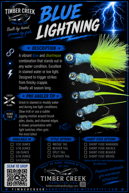 Blue lightning