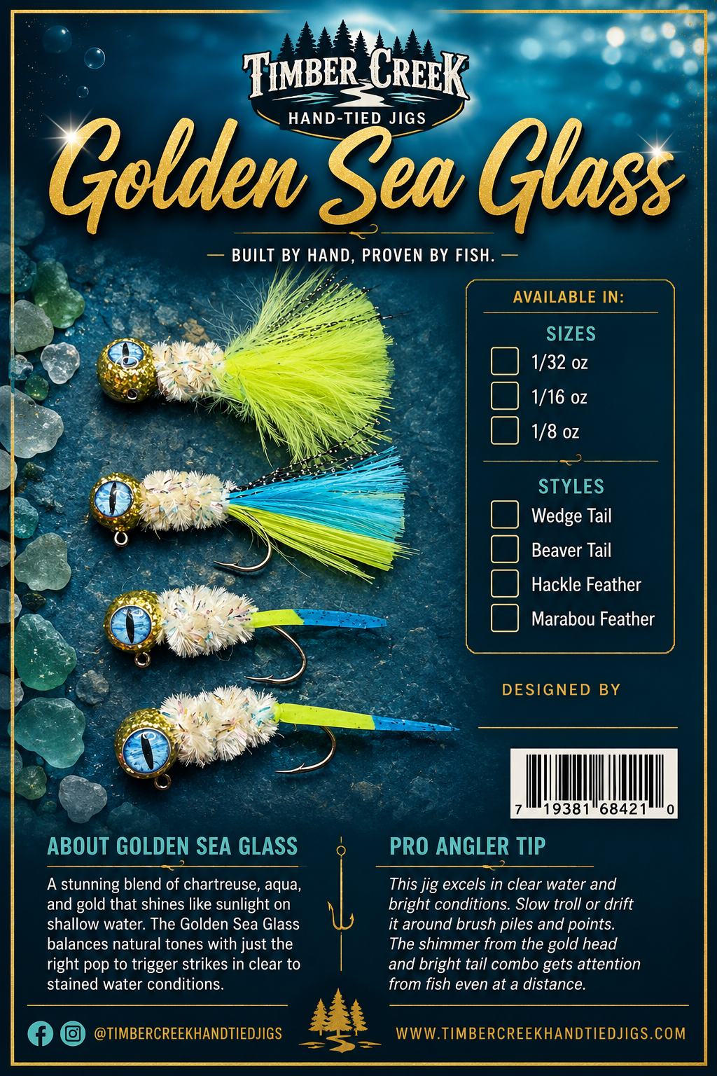 Golden Sea Glass