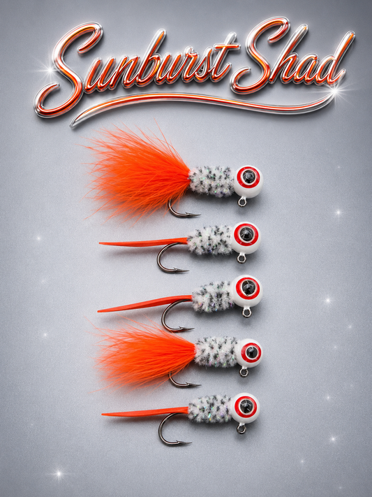 Sunburst  Shad Lines in & Lights out guide service special.
