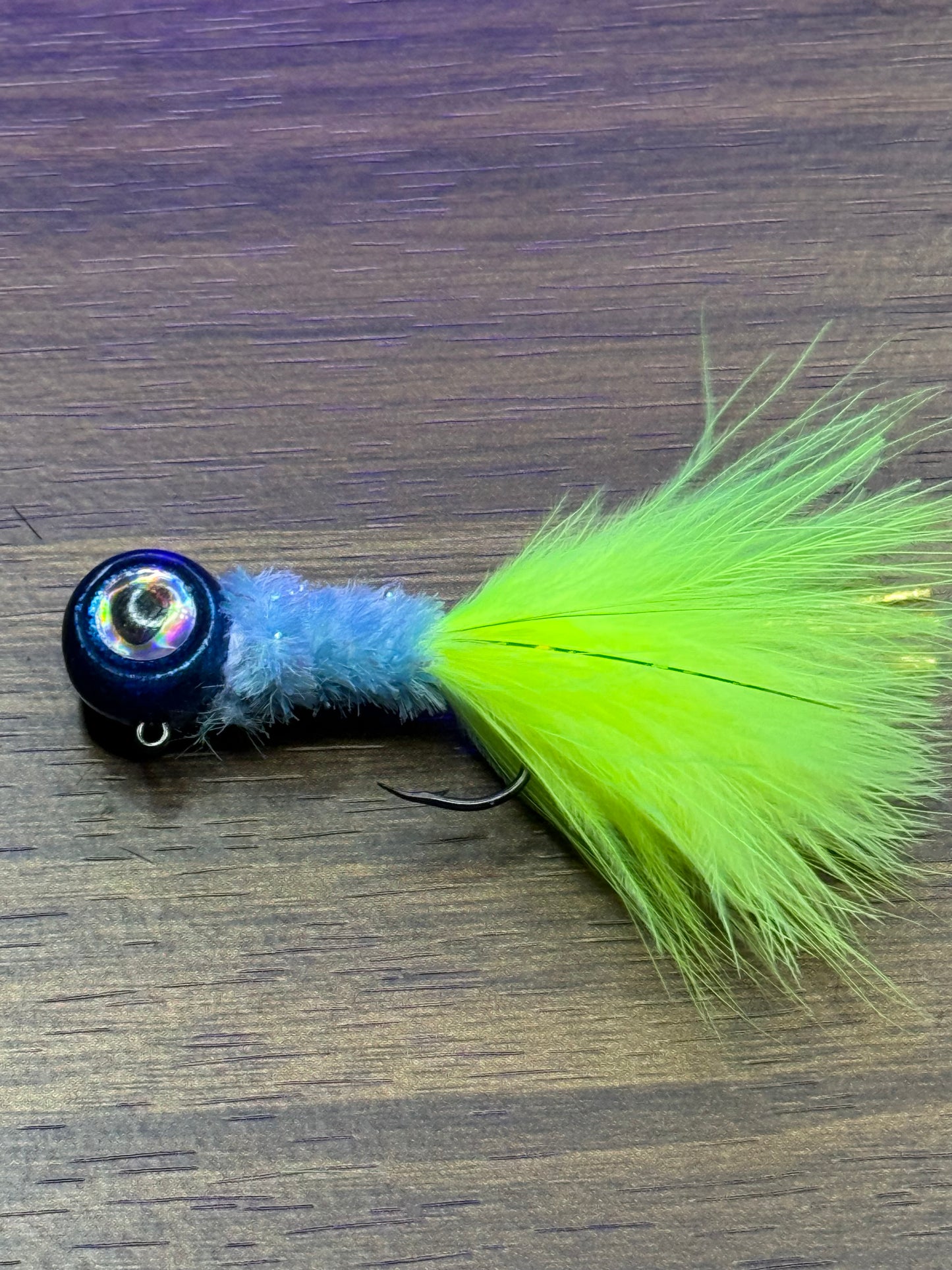 Blue lightning