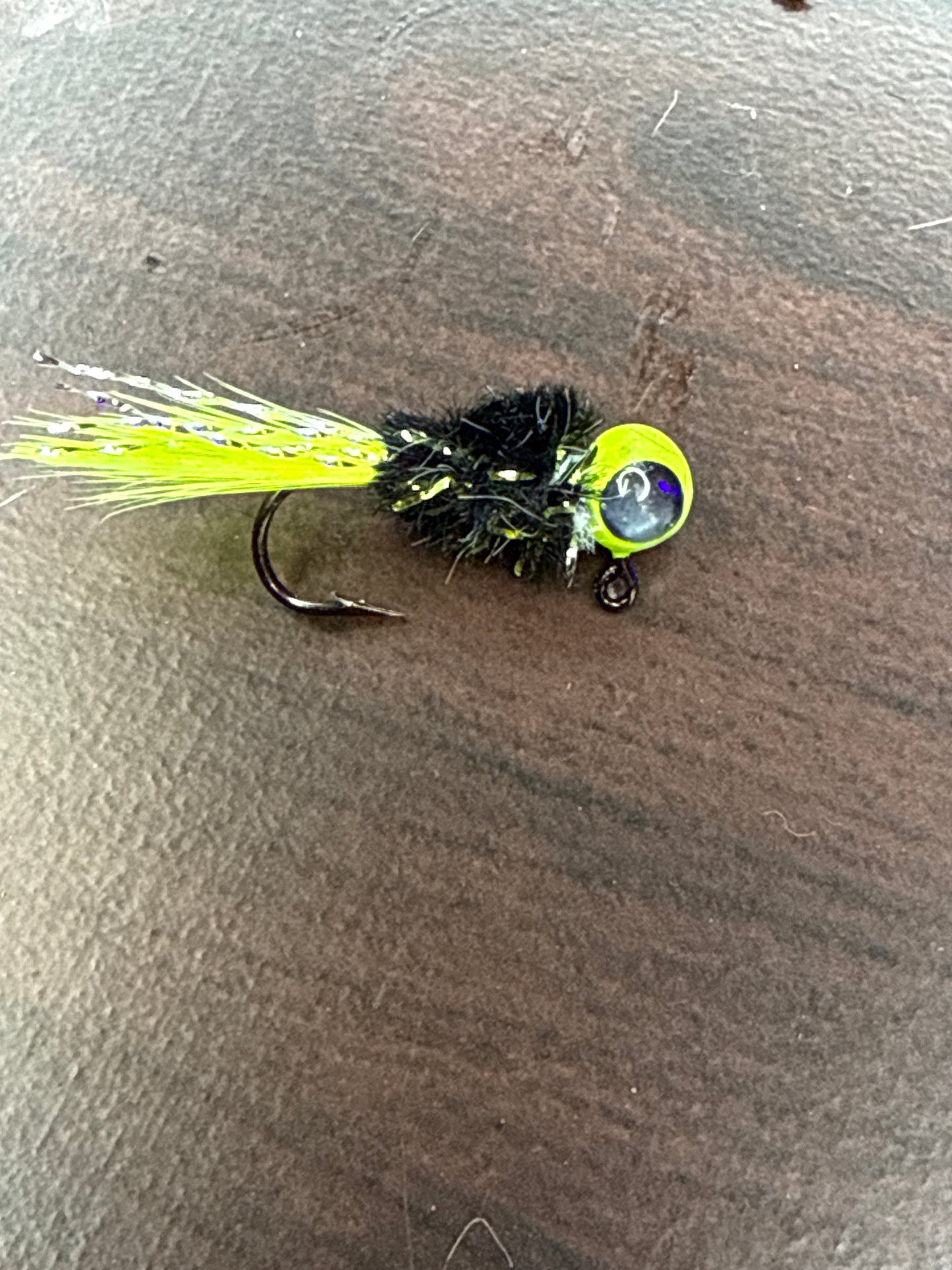 Black chartreuse by a pro staff member Nick Bristow